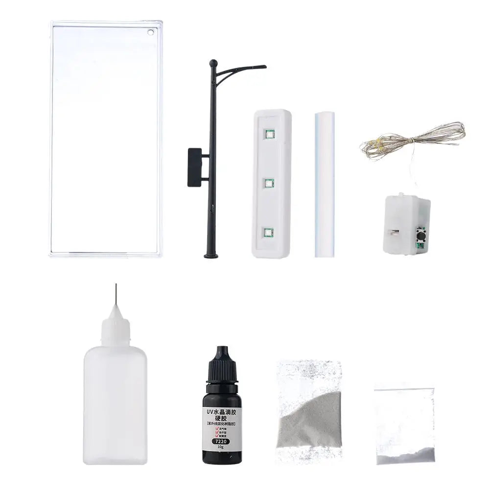 DIY Snowy Christmas Night Light Kit