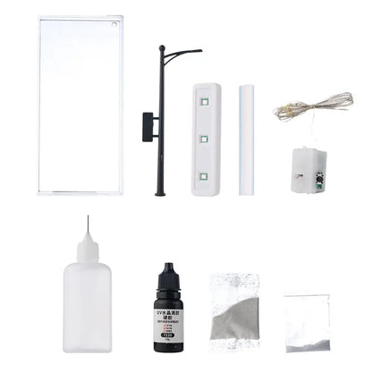 DIY Snowy Christmas Night Light Kit