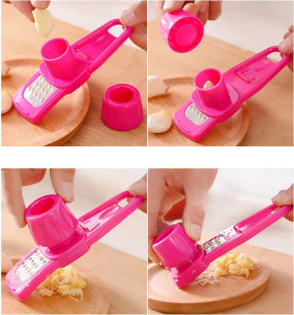 Mini Garlic Press & Grinder