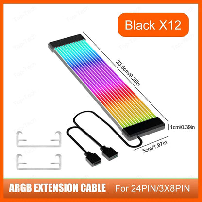 PC RGB Light Strip Cable Extension