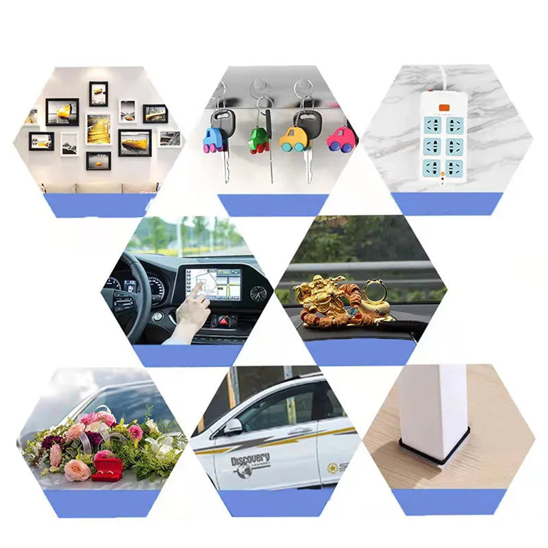 Reusable Double-Sided Nano Adhesive Tape