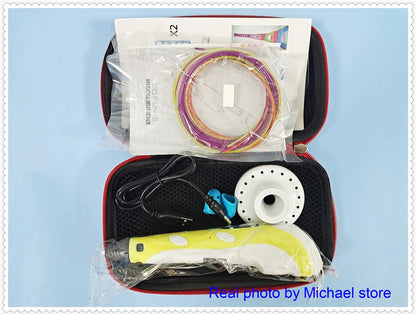 JuniorCare 3D Printing Pen with PLA Filament & Travel Case