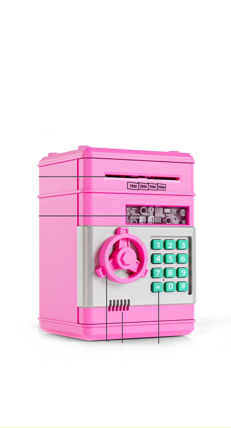Automatic Money-Saving Safe Box for Kids
