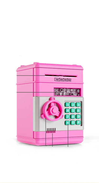 Automatic Money-Saving Safe Box for Kids