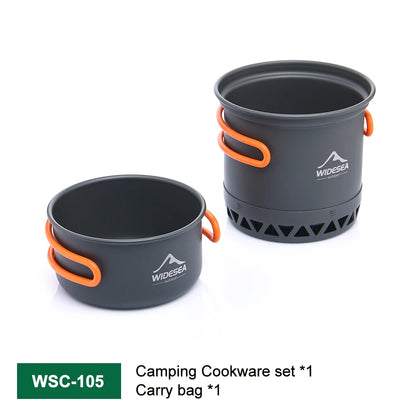 Widesea Outdoor Camping Cooking Pot Set