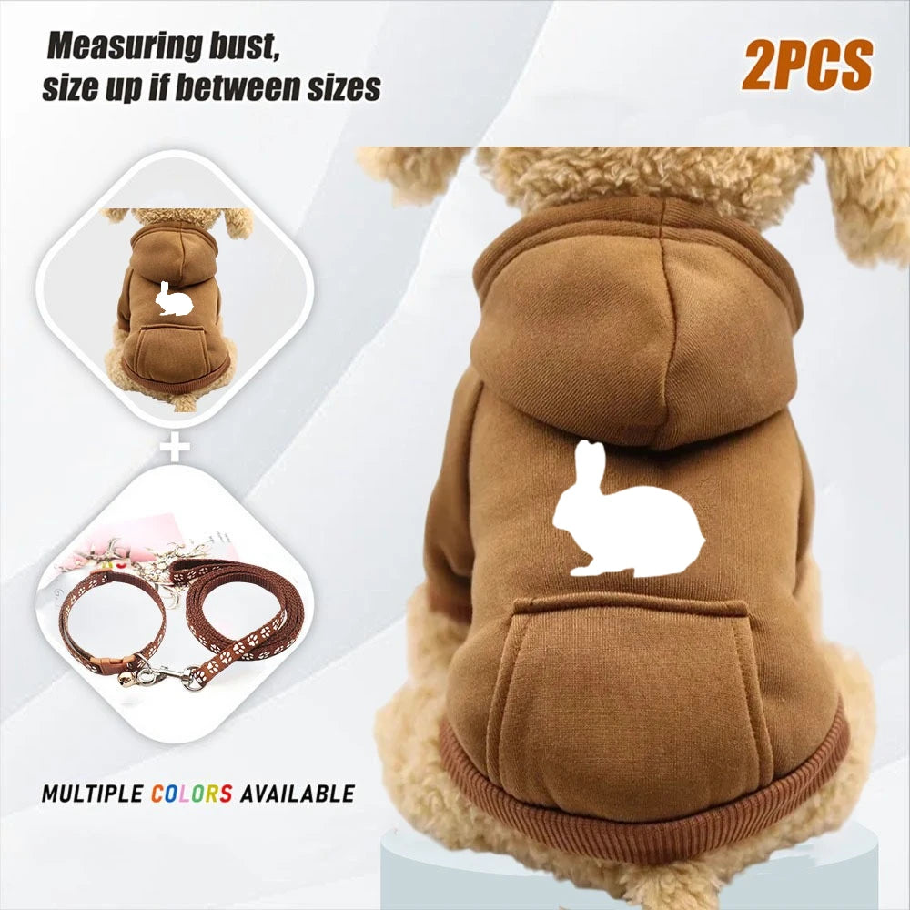Hooded Dog Jacket – Winter Warm Waterproof Pet Coat