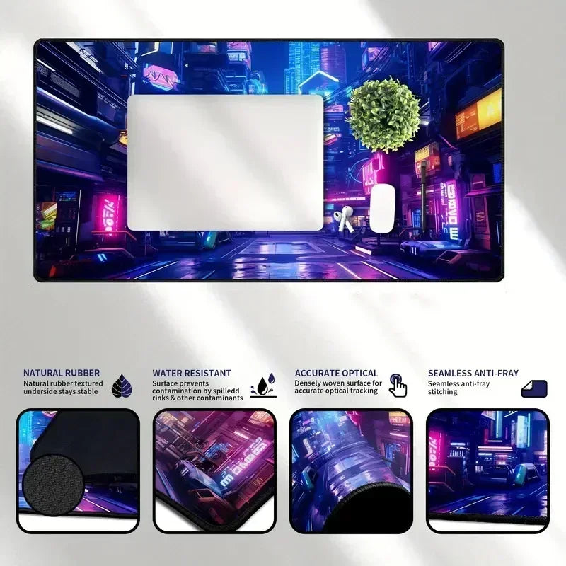 Anime Gaming Mouse Pad Skyscape Desk Mat