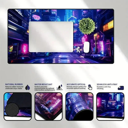 Anime Gaming Mouse Pad Skyscape Desk Mat