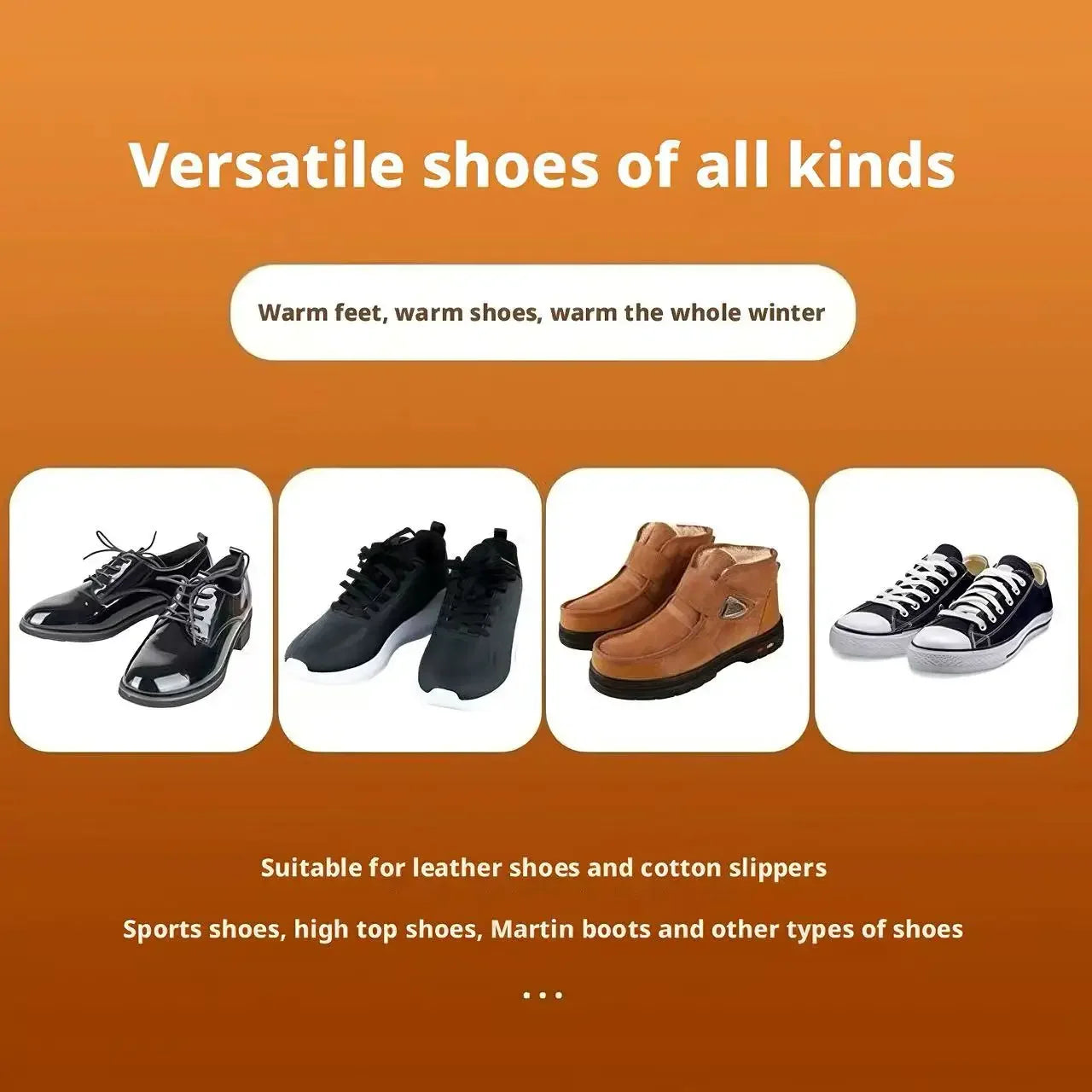USB Heated Full Foot Insoles