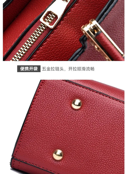 Luxury Women’s Structured Satchel Shoulder & Crossbody Handbag