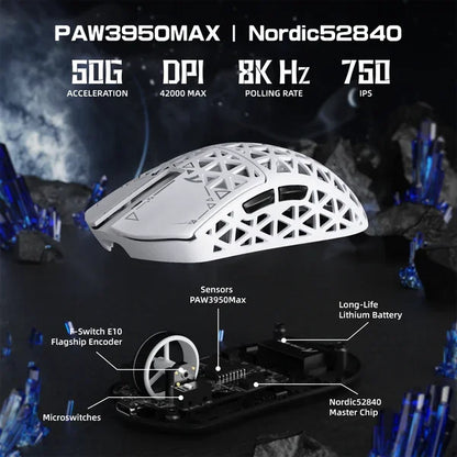 ATTACK SHARK R5 Ultra Wireless Gaming Mouse