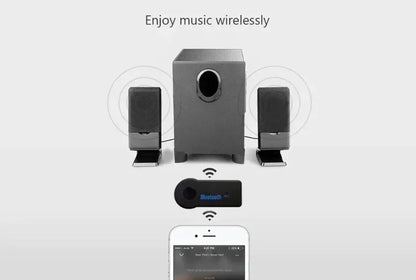 XIKCU Bluetooth Audio Adapter Receiver Stereo 3.5mm