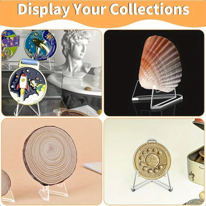 Clear Acrylic Mini Display Easels