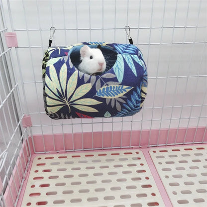 Hamster Hanging House & Soft Cotton Hammock for Small Animals
