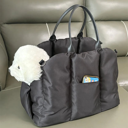 Soft Non-Slip Dog & Cat Car Seat Carrier Bed
