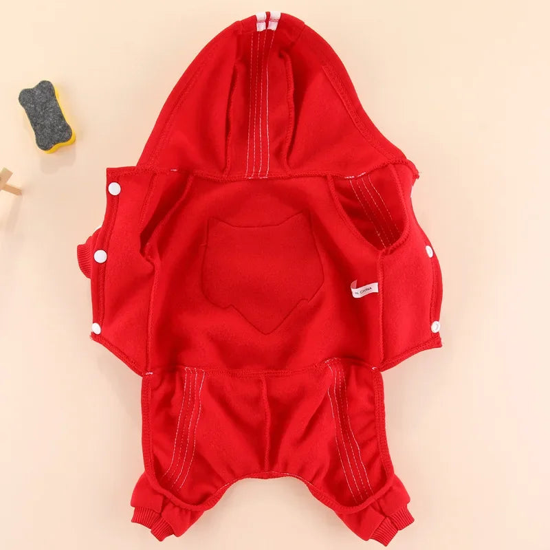 Cotton Dog Pajamas Romper Jumpsuit