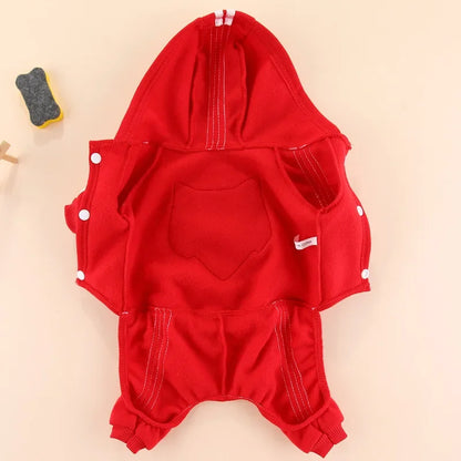 Cotton Dog Pajamas Romper Jumpsuit