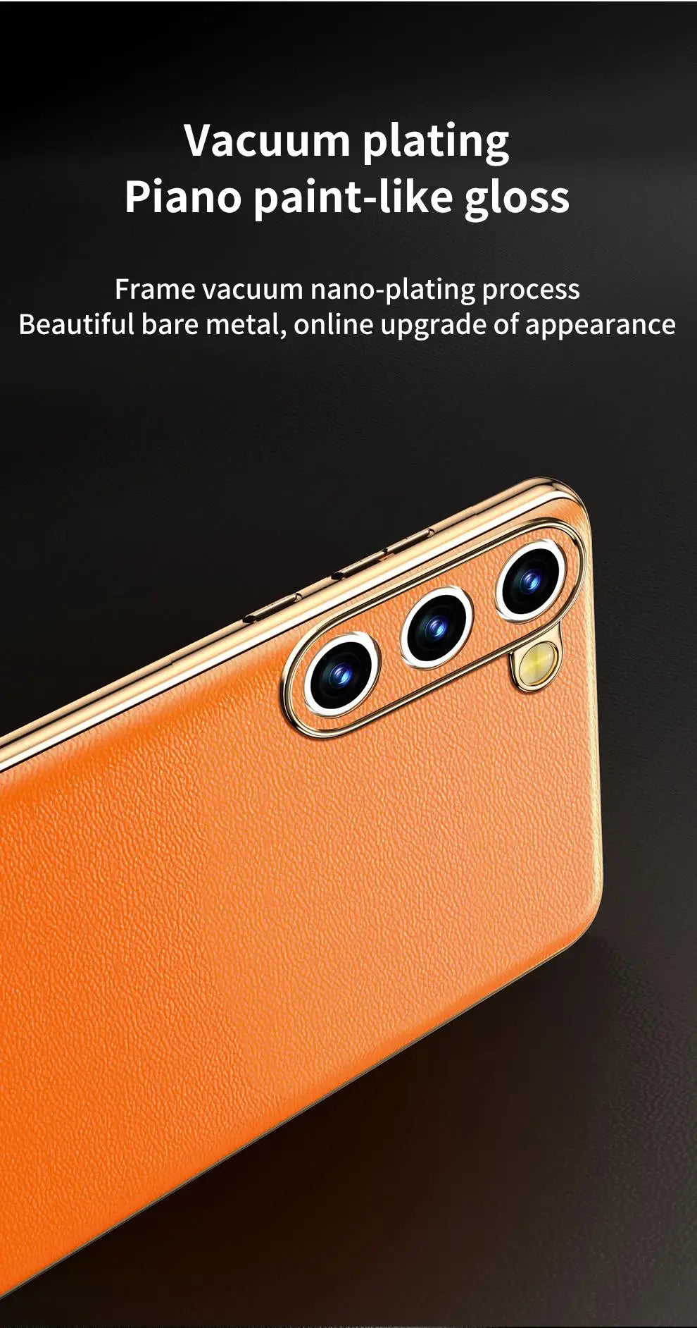 Genuine Leather Samsung Phone Case