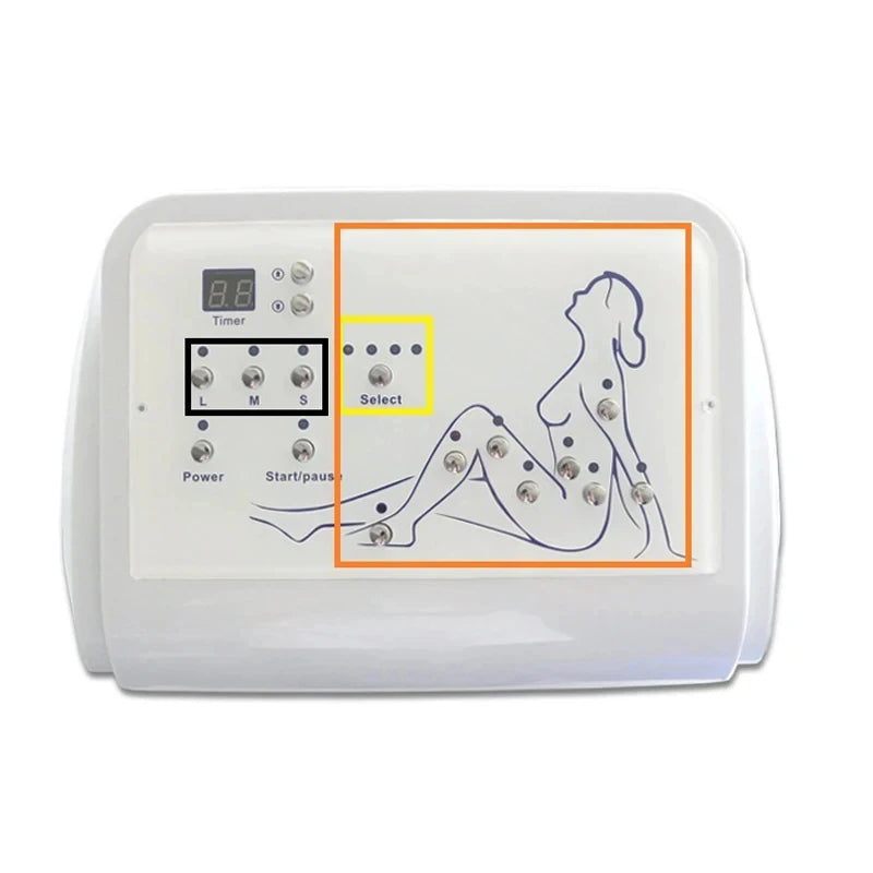 Lymphatic Drainage Pressotherapy System – Air Compression Body Massage Device