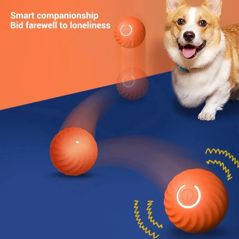 Automatic Interactive Dog Toy Ball