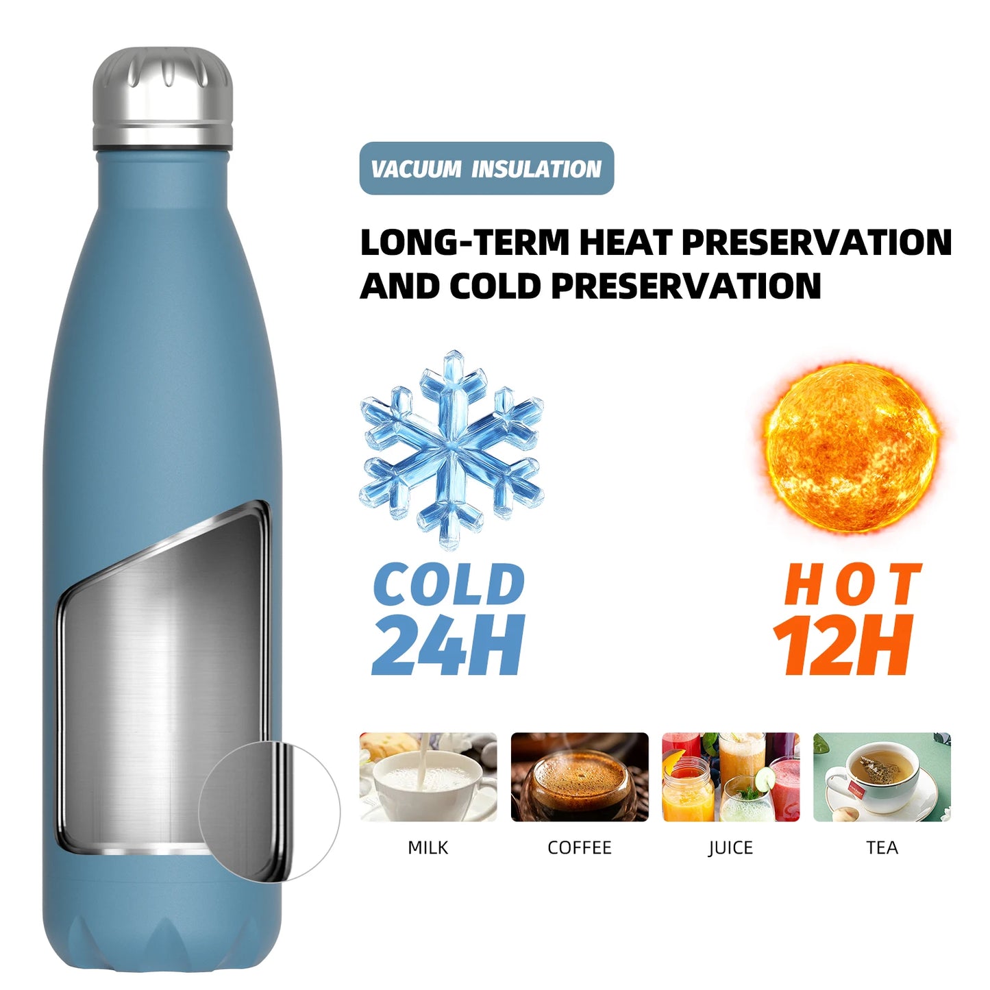 500ml Stainless Steel Vacuum Flask