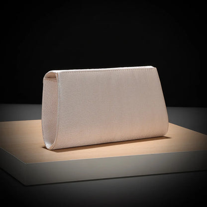 Pleated Evening Clutch Bag