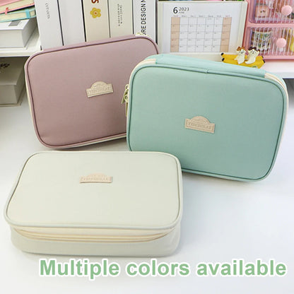 Large Capacity Pencil Case with Organiser Compartments