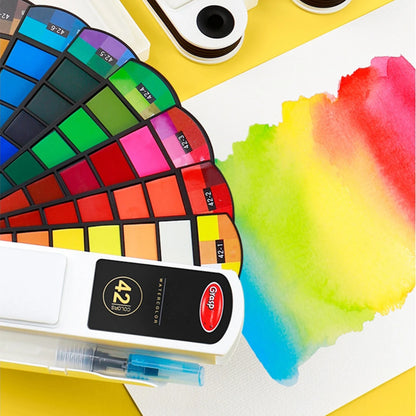 Portable Watercolour Paint Set with Folding Palette