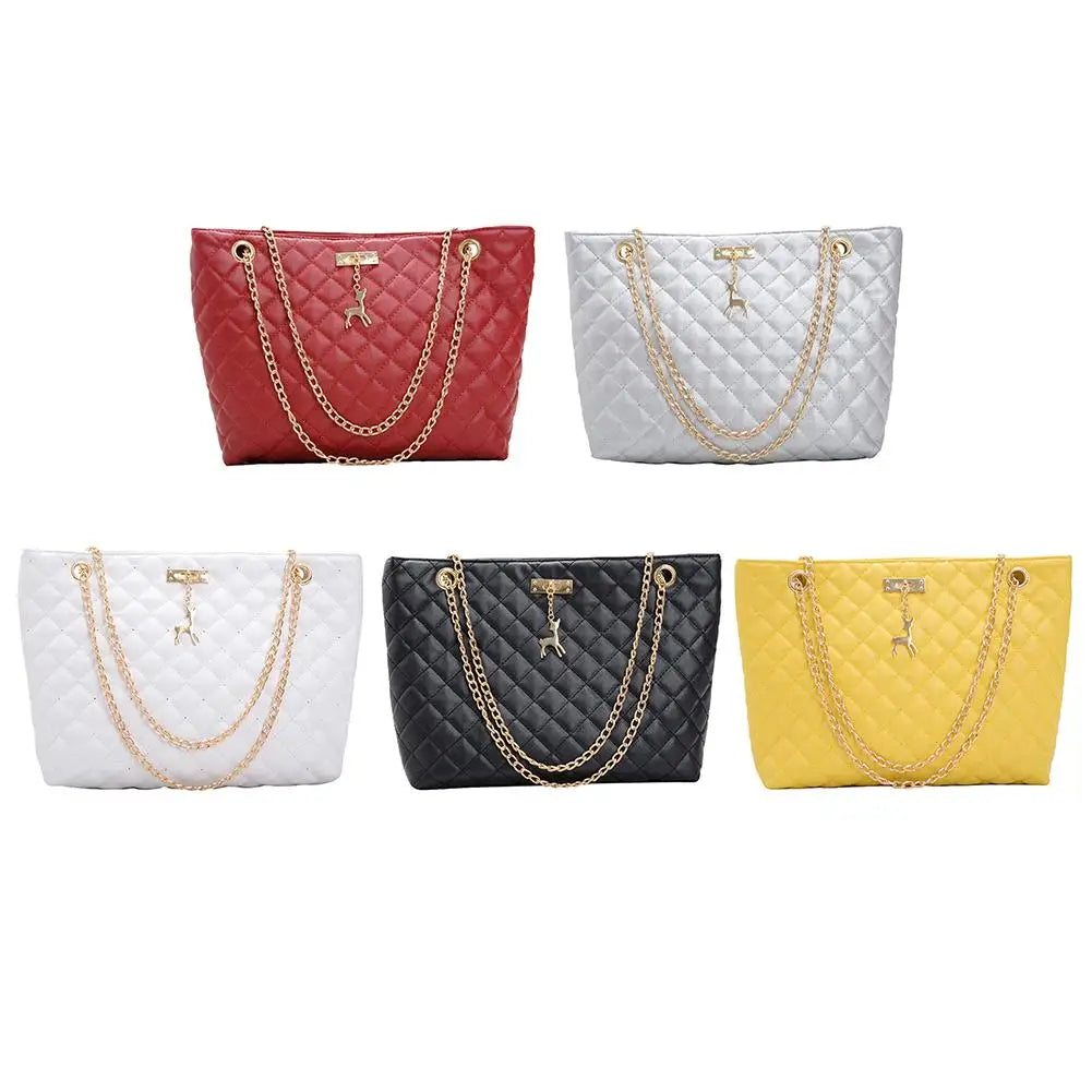 PU Leather Women Shoulder Bag