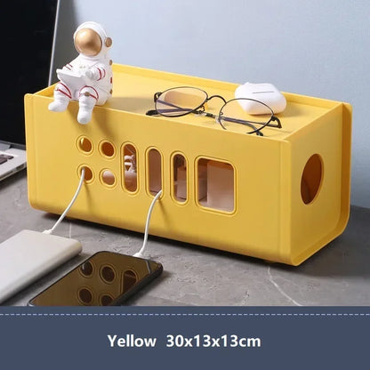 Desktop Cable Storage Organizer Box