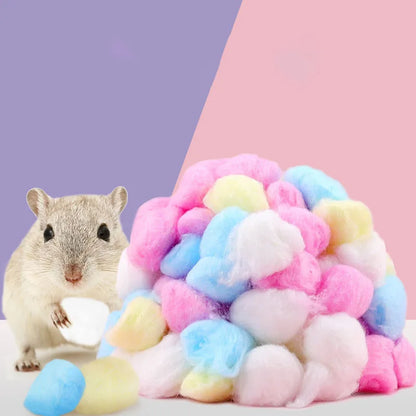 Cotton Bedding Balls for Small Animals
