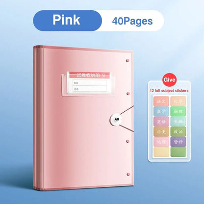 A3 Large Capacity File Folder
