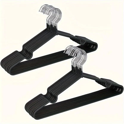 Non-Slip Metal Clothes Hangers for Suits, Jackets & Shirts