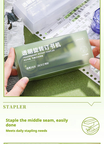 360° Rotating Desktop Stapler