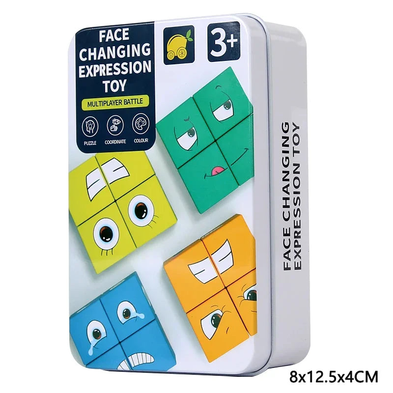Emotion Expression Block Puzzle Game