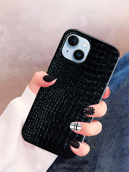 Luxury Crocodile Leather Phone Case