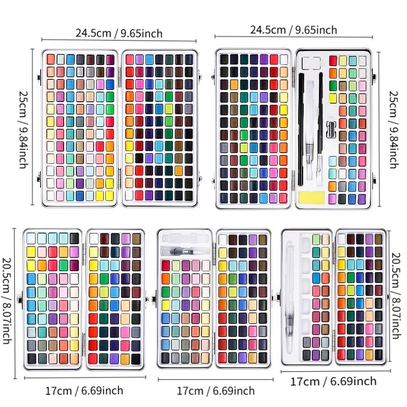 Professional Watercolor Paint Set