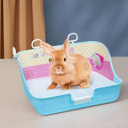 Small Animal Hamster & Rabbit Toilet Tray