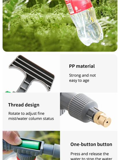 Gardening Sprayer Beverage Bottle Watering Can