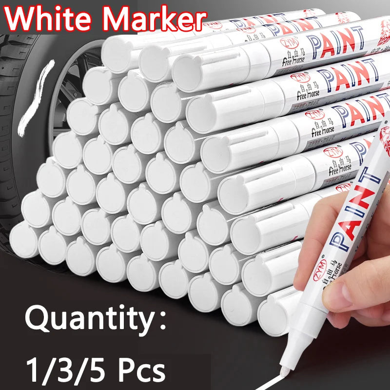 White Oil-Based Marker Pen