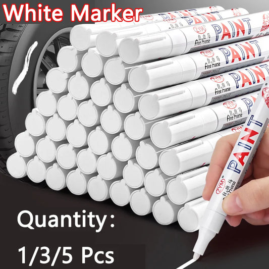 White Oil-Based Marker Pen