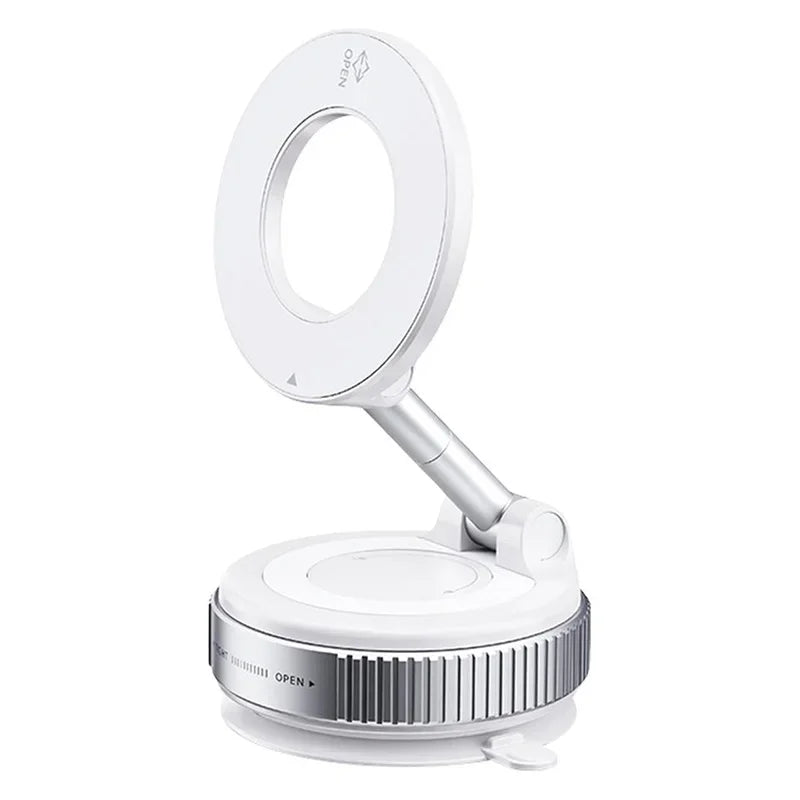 Foldable Magnetic Vacuum Suction Car Phone Holder