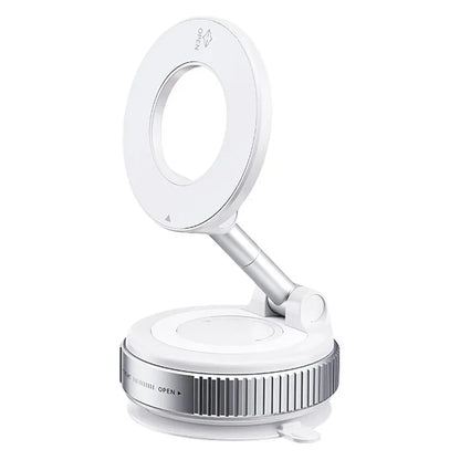 Foldable Magnetic Vacuum Suction Car Phone Holder