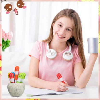Cute Retractable Capsule Pens for School, Office & Party Favors