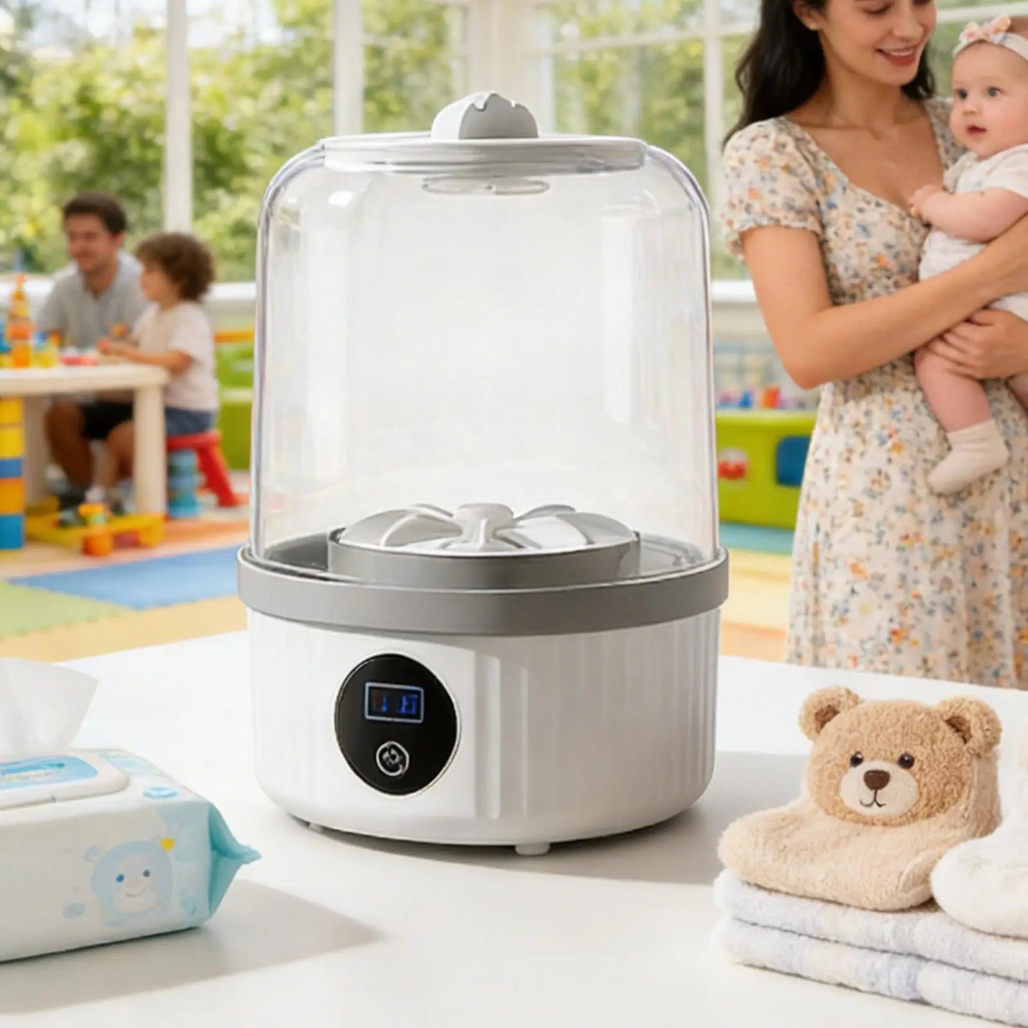 Portable Mini Washing Machine for Delicate Laundry