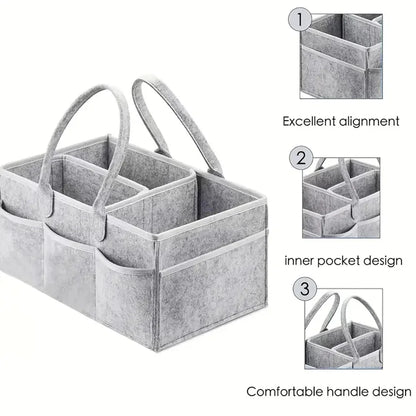 Portable Baby Diaper Organizer Bag