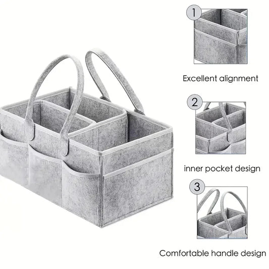 Portable Baby Diaper Organizer Bag