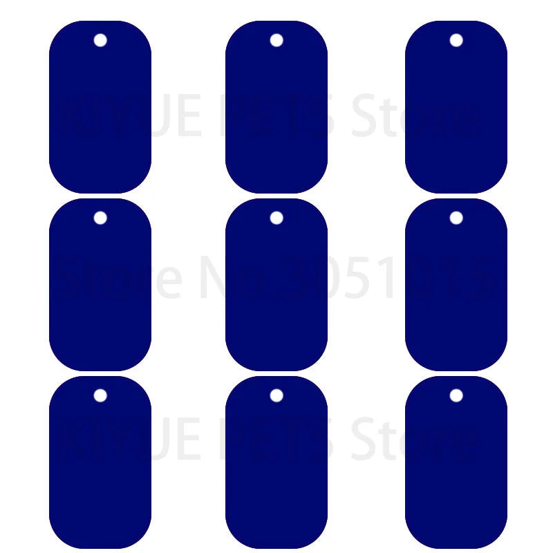 Personalized Aluminum Dog Tags – Custom Pet ID Tags
