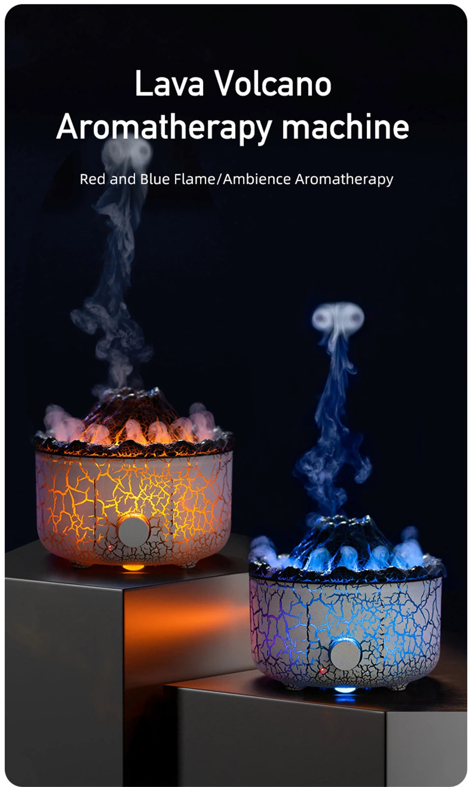Volcano Flame Aroma Diffuser