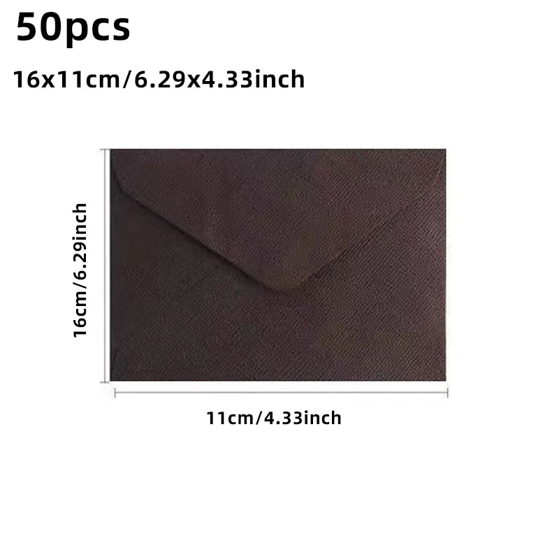 Luxury Invitation & Gift Envelopes – 120g/250g Textured Paper